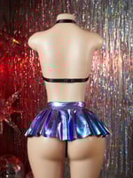 لانجري لون ارجواني مميز يتكون الطقم من قطعتين