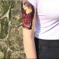 ملصق تاتو مؤقت عصري مقاوم للماء