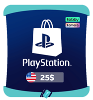 بطاقة بلايستيشن ستور امريكي 25 دولار | PlayStation...