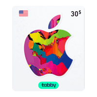 بطاقة ابل ايتونز 30 دولار - المتجر الامريكي