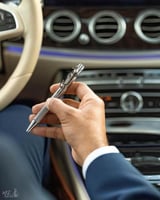 قلم بحفر الليزر بالاسم فخم