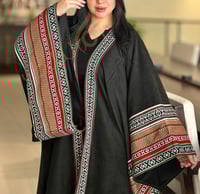 بشت جوخ نسائي مطرزه بسدو تراثي بشكل جديد