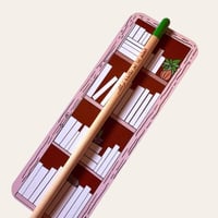 قلم رصاص خشبي قابل للزراعة (بعبارات عن العلم)