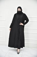 عباية نواعم بلمسة جاكار هندي