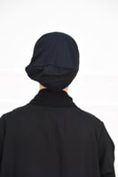 بندانة سوداء قطنية مقفولة