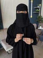 بكج إسلامي متكامل – عباية + خمار + نقاب + طرحة بخا...