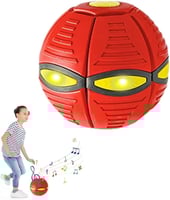 لعبة الكرة السحرية UFO الطائرة ومسطحة مع أضواء