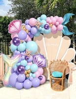 مجموعة بالونات حورية البحر