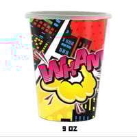 اكواب ورقية البطل الخارق