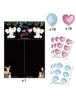 لوح تصويت كشف نوع الجنين