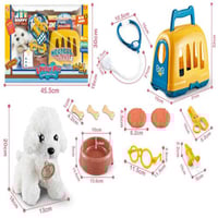 مجموعة أدوات طبية للحيوانات الأليفة الجميلة