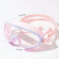 نظارات سباحة + مشبك أنف + سدادات الأذن ضد الضباب و...