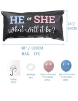 حقيبة اسقاط البالونات لمعرفة جنس الجنين