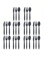 مجموعة من ملاعق وشوك وسكاكين