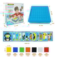 مجموعة بناء الفسيفساء 175 قطعة
