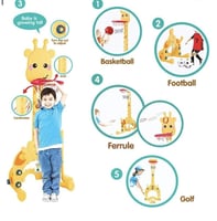 طوق كرة السلة 4 في 1