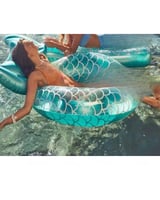 عوامة سباحة بشكل ذيل حورية البحر مقاس 90