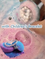 باث بومب فوارة لكشف جنس الجنين بداخلها سوار بناتي