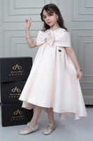 فستان كوثر تركادو زهري فاتح كريمي .. فستان بناتي