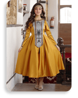 فستان يوم التأسيس سن محير كموني