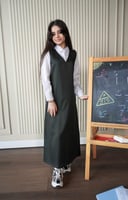 مريول بناتي متوسطة سادة