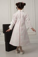 فستان شهد الأنيق بقصة مميزة وألوان ناعمة .. فستان...