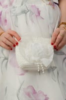 فستان راما الأنيق أورجينزا أوف وايت مشجر .. فستان...