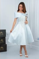 فستان السن المحير تفتة روسي سماوي