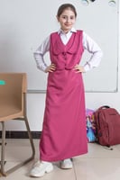 مريول مدرسي أنيق للمرحلة الابتدائية