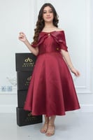 فستان سندس الأنيق ميكادو عودي .. فستان السن المحير