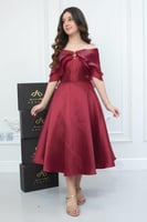 فستان سندس الأنيق ميكادو عودي .. فستان السن المحير