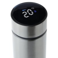 باستك - حافظة مشروبات إلكترونية مع شاشة LED وفلتر...