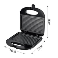 حماصة توست جهاز صانع الساندوتشات بقوة 750 واط من ب...