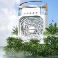 مكيف صحراوي محمول USB، سعة 380 مل، تشغيل 12 ساعة -...