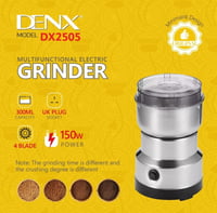 مطحنة قهوة وبهارات قوية سعة 300 غرام 150 واط - دين...