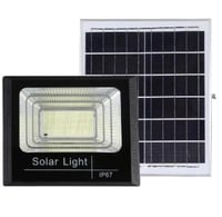 كشاف طاقة شمسية 100 واط مقاوم للماء مع ريموت تحكم...