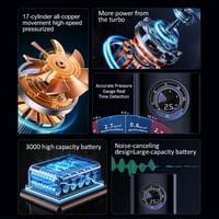 بكج السيارة المتكامل داش كام + منفاخ للكفرات + شاح...