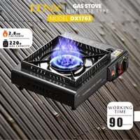 موقد غاز متنقل للرحلات والتخييم من دينكس