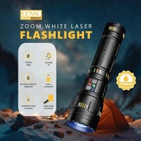 كشاف LED قوي للرحلات اضاءة ساطعة وشاحن متنقل في جه...