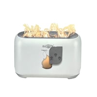 فواحة ومرطب هواء ذكي مع اضاءات ليد ليلية من باستك...