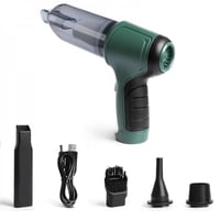 باستك - مكنسة سيارة لاسلكية تعمل بالشحن بقوة 120 و...