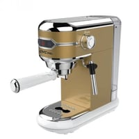 ماكينة اسبريسو، 1 لتر، 1450 واط، ذهبي - GVC PRO-19...