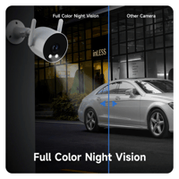 كاميرا مراقبة إميلاب ذكية خارجية بدقة 2K واي فاي ت...