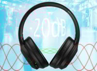 سماعات رأس ليفوري لاسلكية بلوتوث مع إلغاء الضوضاء