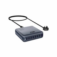 منصة شحن من جودا بقوة 170 واط بـ7 منافذ تايب سي و...