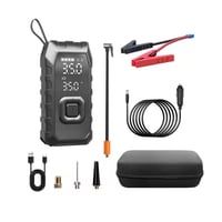 منفاخ هواء محمول مع باور بانك 20000mAh وأسطوانة مز...