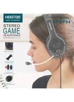 سماعة ألعاب HOOTOO سلكية مع ميكروفون