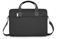 حقيبة لابتوب عملية وأنيقة بحجم 14 بوصة اسود
