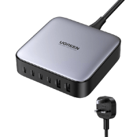 يوجرين شاحن مكتبي أربع منافذ PD وبمنفذين USB بتقني...