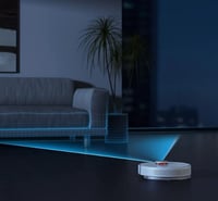 مكنسة شاومي الروبوتية الذكية X10 –مع تقنية LDS الج...